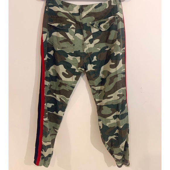 Mother Misfit Camo Side Stripe Cargo Pants - Picture 5 of 9
